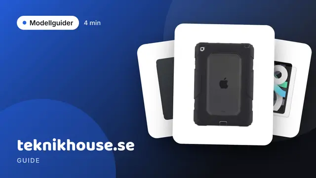 Vilken iPad har jag? Modellnamnet står under Inställningar > Allmänt > Om. Har du bara A-numret slår du upp det i vår tabell över modeller sedan 2021.